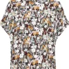 SOAKED IN LUXURY MORI BLOUSE AUTUMN FLOW