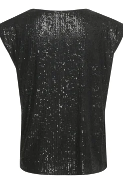 SOAKED IN LUXURY SABINE TEE BLACK