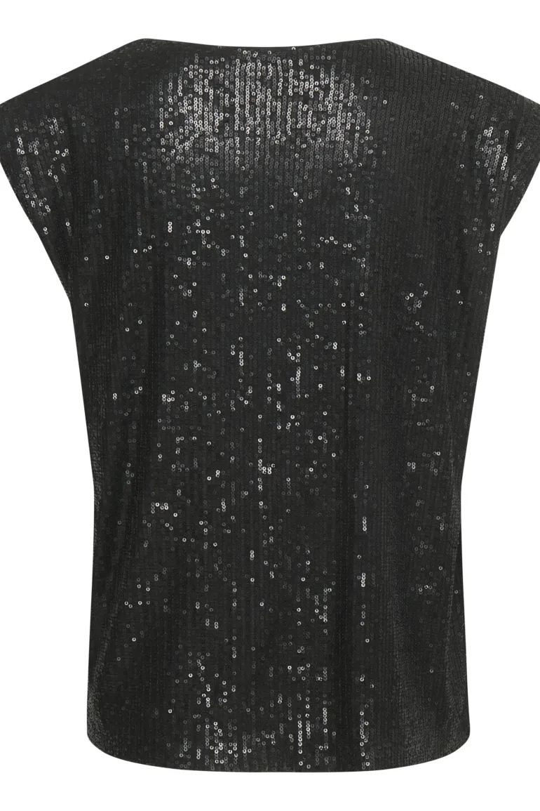 SOAKED IN LUXURY SABINE TEE BLACK