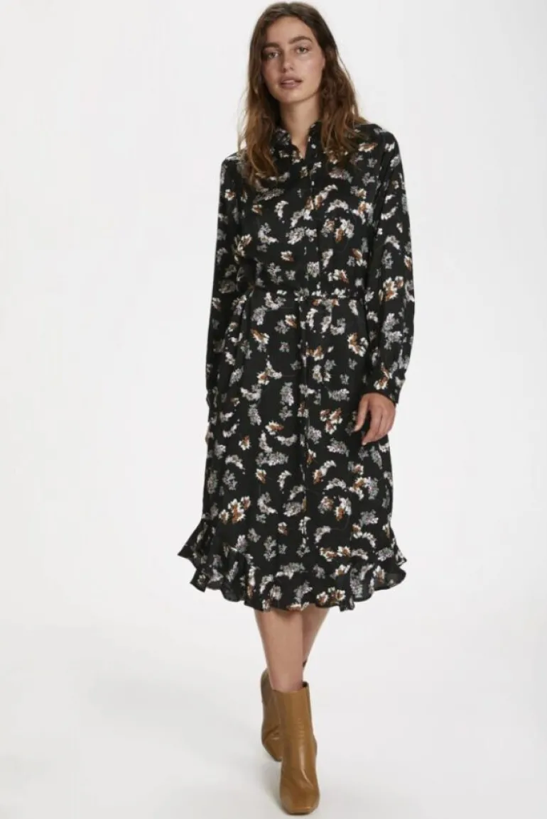 SOAKED IN LUXURY SESILI SHIRT DRESS LONG SLEEVE