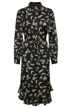SOAKED IN LUXURY SESILI SHIRT DRESS LONG SLEEVE