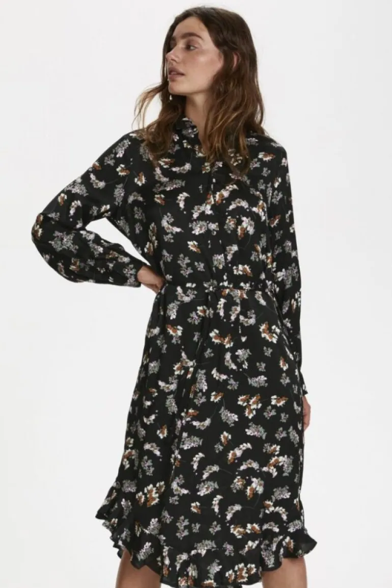 SOAKED IN LUXURY SESILI SHIRT DRESS LONG SLEEVE