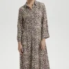 Soaked in Luxury Violetta Shirt Dress Silver Ferns