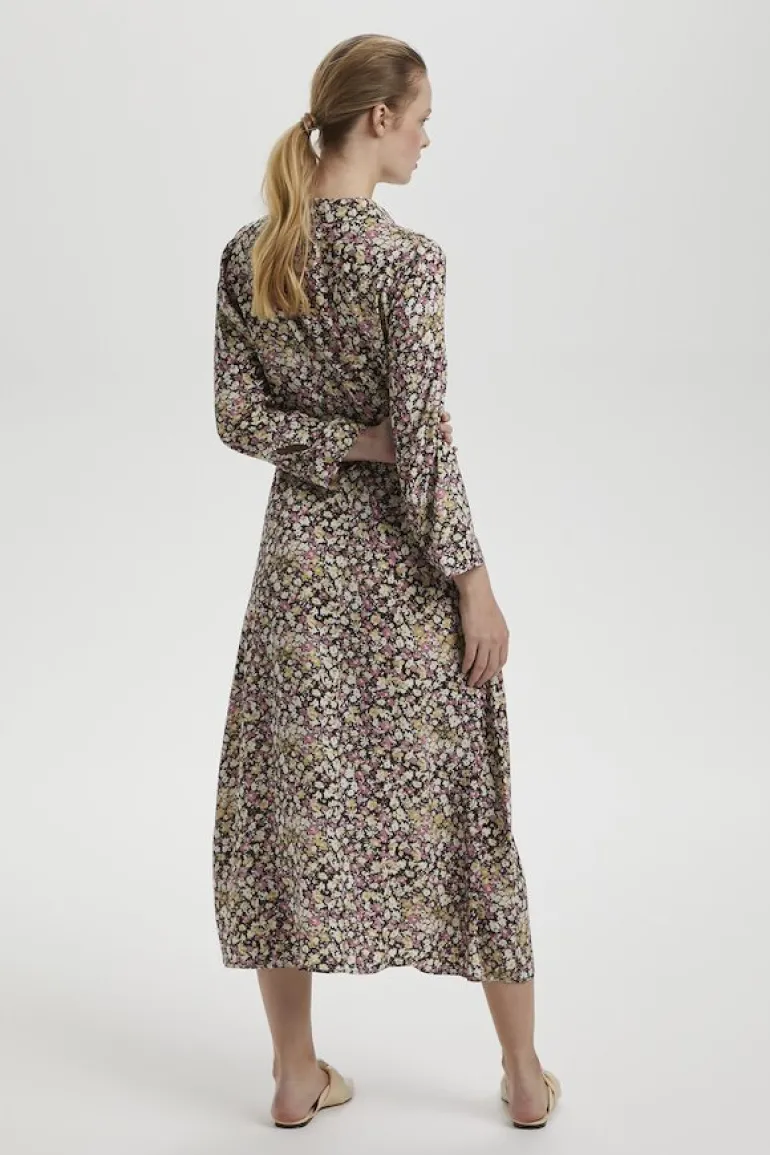 Soaked in Luxury Violetta Shirt Dress Silver Ferns