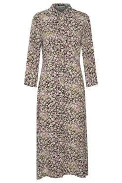 Soaked in Luxury Violetta Shirt Dress Silver Ferns