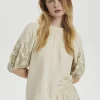 Soaked in Luxury Zandra Blouse Black