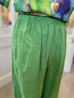 Thanny Linen Trousers Kiwi