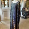 Thanny Maxi Kaftan Palm Print