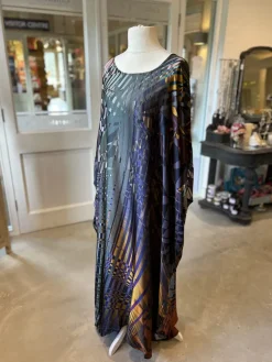 Thanny Maxi Kaftan Palm Print