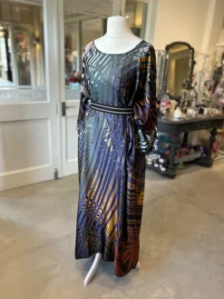 Thanny Maxi Kaftan Palm Print