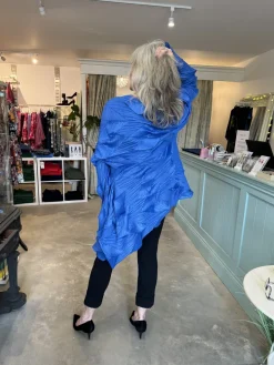 Thanny Plissé Jacket Sky Blue