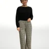 VETONO CHECKED CULOTTES