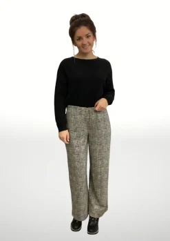 VETONO CHECKED CULOTTES