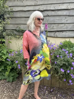 Yavi Floral Short Dress Multicolour
