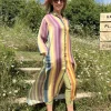 Yavi Long Multicolour Shirt Dress