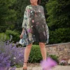 YAVI MRIDUL SILK DRESS
