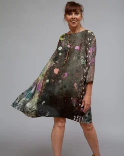 YAVI MRIDUL SILK DRESS