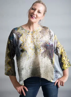 YAVI SILK TOP YELLOW