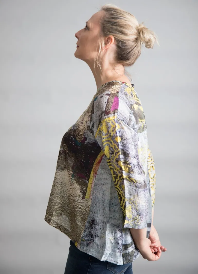 YAVI SILK TOP YELLOW