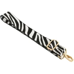 ZEBRA STRIPE HANDBAG STRAP